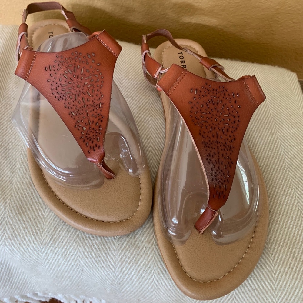TORRID Wide Width Laser Cut Sandals WW